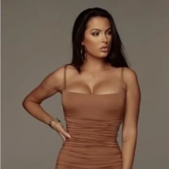 JLUXLABEL WYNTER RUCHED DRESS - Picture 4 of 4